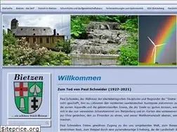 Sites similar to bietzen.eu