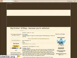 Sites similar to big-brother-18-blog.blogspot.com