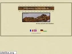 Sites similar to big-snake.de