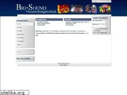 Sites similar to big-sound.de
