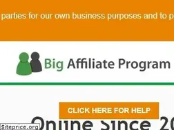 Sites similar to bigaffiliateprogram.com