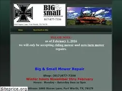 Sites similar to bigandsmallmowerrepair.com