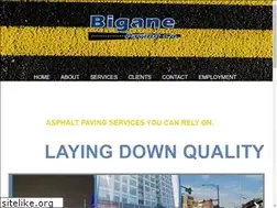 Sites similar to biganepaving.com