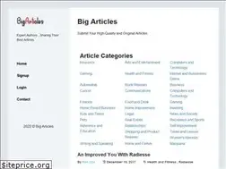 Sites similar to bigarticles.com