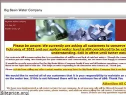 Sites similar to bigbasinwater.com