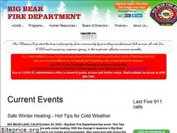 Sites similar to bigbearfire.com