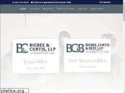 Sites similar to bigbeecurtislaw.com