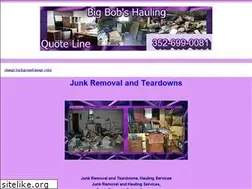 Sites similar to bigbobshauling.com