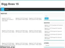 Sites similar to bigboss15.com