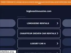 Sites similar to bigbosslimousine.com