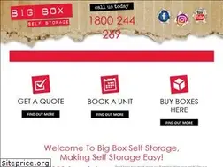 Sites similar to bigboxselfstorage.com.au