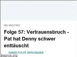 Sites similar to bigbrother.de