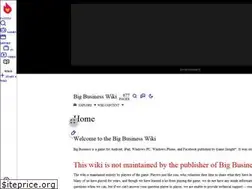 Sites similar to bigbusiness.wikia.com