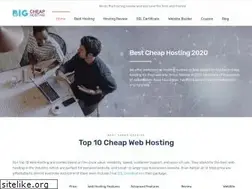Sites similar to bigcheaphosting.com