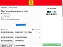Sites similar to bigcheesepizzahobbs.com