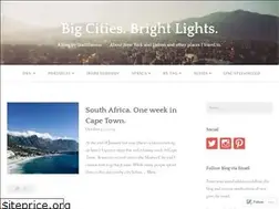 Sites similar to bigcitiesbrightlights.wordpress.com