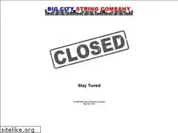 Sites similar to bigcitystrings.com