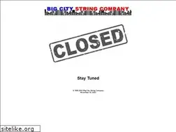 Sites similar to bigcitystringshop.com