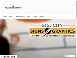 Sites similar to bigcitysupergraphics.com