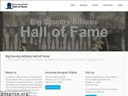 Sites similar to bigcountryhalloffame.org