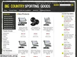 Sites similar to bigcountrysportinggoods.com