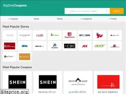 Sites similar to bigdealcoupons.com