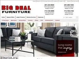Sites similar to bigdealfurnituretx.com
