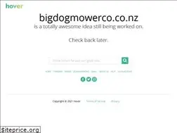 Sites similar to bigdogmowerco.co.nz