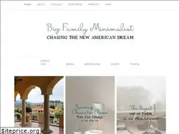 Sites similar to bigfamilyminimalist.com