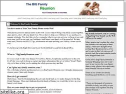 Sites similar to bigfamilyreunion.com