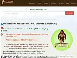 Sites similar to bigfoot.marketing