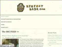 Sites similar to bigfootbase.com