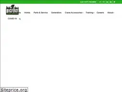 Sites similar to bigfootcrane.com