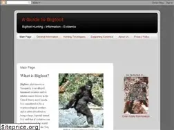 Sites similar to bigfoothunting.com