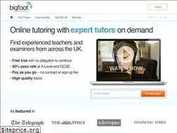Sites similar to bigfoottutors.com