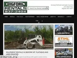 Sites similar to bigforkrentalsinc.com