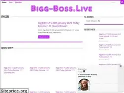 Sites similar to bigg-boss.live
