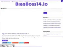 Sites similar to biggboss14.io