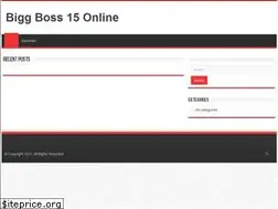 Sites similar to biggboss15online.net
