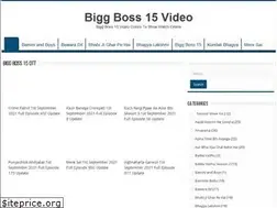Sites similar to biggboss15video.com