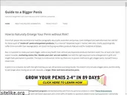 Sites similar to biggerpenisguide.pro