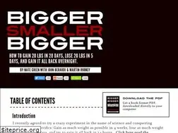 Sites similar to biggersmallerbigger.com