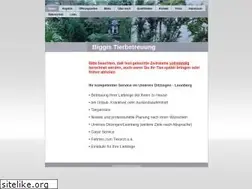 Sites similar to biggis-tierbetreuung.de