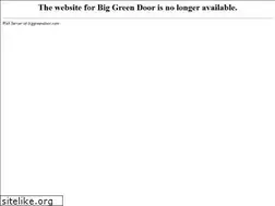 Sites similar to biggreendoor.com