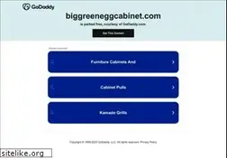Sites similar to biggreeneggcabinet.com