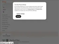 Sites similar to biggurlcloz.etsy.com