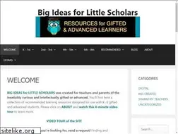 Sites similar to bigideas4littlescholars.com