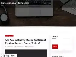 Sites similar to biglovesmallweddings.com