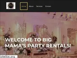 Sites similar to bigmamaspartyrentals.com