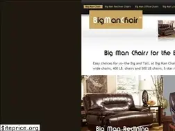 Sites similar to bigmanchair.com